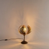Vintage tafellamp goud 26 cm - botanica