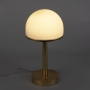 Vintage tafellamp goud incl. Led en touch - bauhaus
