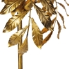 Vintage vloerlamp antiek goud 65 cm 4-lichts - linden