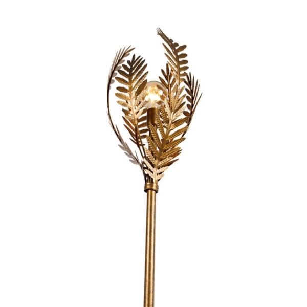 Vintage vloerlamp goud 70 cm - botanica