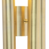 Vintage wandlamp goud 6-lichts -tubi