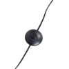 Vloerlamp tripod zwart met kap pauw 50 cm - tripod classic