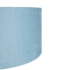 Wandbooglamp staal met kap blauw 50/50/25 verstelbaar