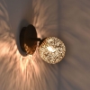 Wandlamp roestbruin verstelbaar met schakelaar - kreta