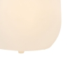 Buiten vloerlamp bloempot wit incl. Led ip44 - flowerpot