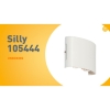 Buiten wandlamp wit incl. Led 4-lichts ip54 - silly