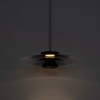 Design hanglamp zwart incl. Led 3-staps dimbaar - pauline