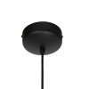 Design hanglamp zwart incl. Led 3-staps dimbaar - pauline