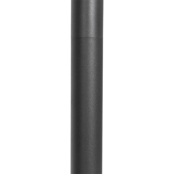 Modern buiten paaltje zwart 100 cm ip44 - marcel