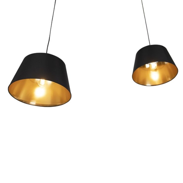 Moderne hanglamp zwart - lofty