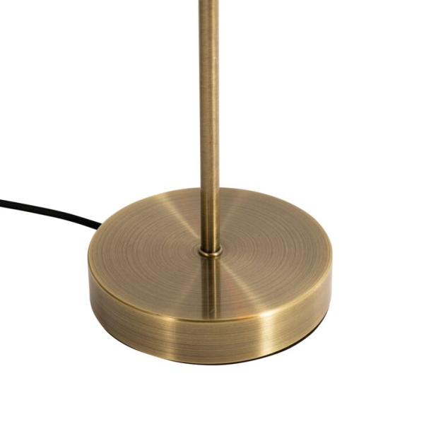 Moderne tafellamp brons - facil