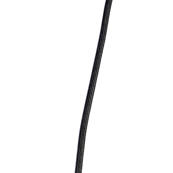 Smart hanglamp zwart met smoke glas 30 cm incl. Wifi st64 - pallon