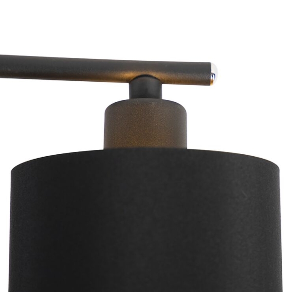 Smart hanglamp zwart verstelbaar incl. 6 wifi b35 - lofty