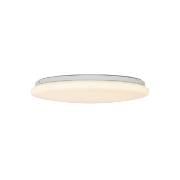 Smart plafondlamp wit 38 cm stereffect incl. Led met afstandsbediening - extrema