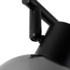Smart plafondlamp zwart met smoke glas incl. 4 wifi p45 - vidro
