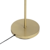 Smart vloerlamp goud met mat glas incl. 2 wifi p45 - pallon