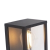 Smart wandlamp zwart 26 cm ip44 incl. Wifi st64 - charlois
