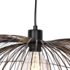 Design hanglamp zwart 66 cm - pua
