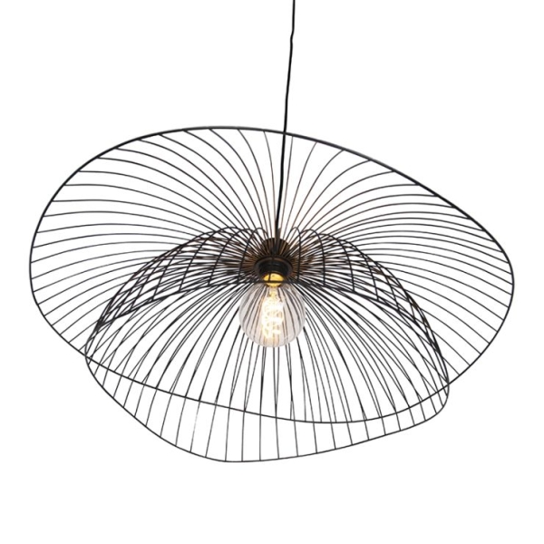 Design hanglamp zwart 66 cm - pua