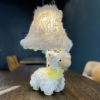 Kinder tafellamp alpaca wit - alma