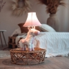 Kinder tafellamp eenhoorn roze - elsa