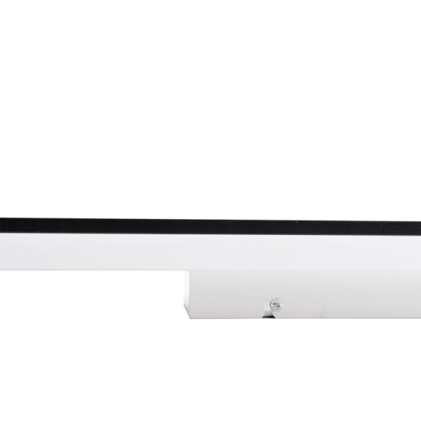 Modern LED paneel zwart 100 cm incl. LED dim to warm - Armstrong