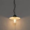 Moderne buiten hanglamp donkergroen IP44 - Kansas