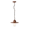 Moderne buiten hanglamp roestbruin IP44 - Kansas