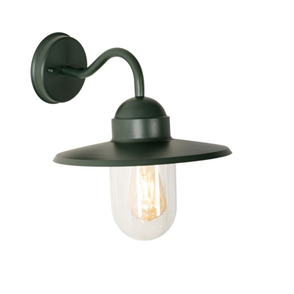 Moderne buiten wandlamp donkergroen IP44 - Kansas