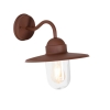 Moderne buiten wandlamp roestbruin IP44 - Kansas