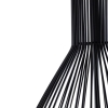 Moderne hanglamp zwart - larry