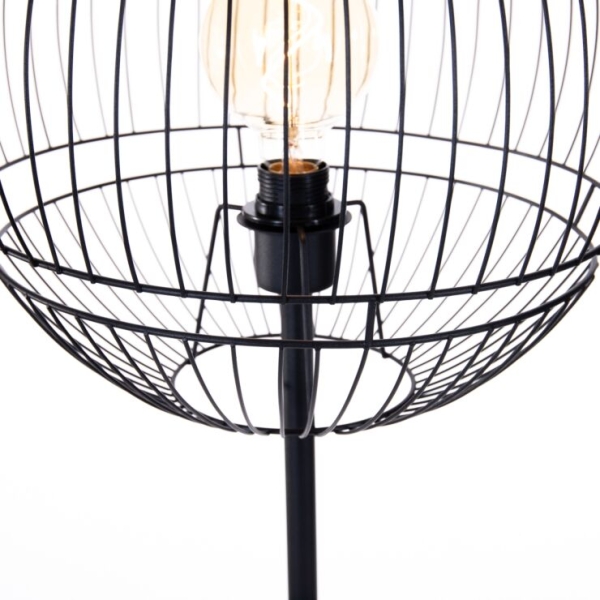 Moderne vloerlamp zwart - Sphaera