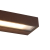 Moderne wandlamp roestbruin incl. LED IP65 - Hannah