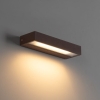 Moderne wandlamp roestbruin incl. LED IP65 - Hannah