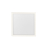 Plafond verwarmingspaneel wit 60 cm incl. Led met afstandsbediening - nelia