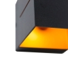 Set van 4 smart wandlampen zwart met goud 9