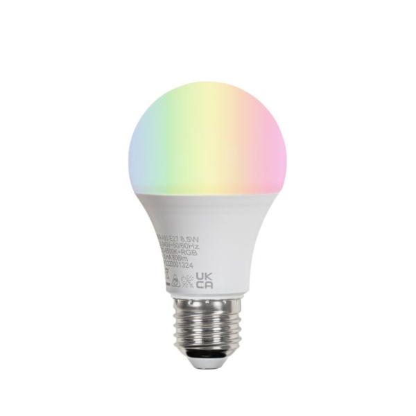 Smart buitenlamp wit 25 cm ip65 incl. Led - nura