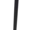 Staande buitenlantaarn zwart 120 cm ip44 - new orleans