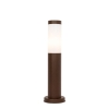 Buitenlamp paal roestbruin met opaal 45 cm IP44 - Rox