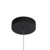 Design hanglamp zwart incl. LED 3-staps dimbaar - Danisha