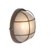 Industriële buitenwandlamp roestbruin IP44 - Hanneke