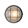 Industriële buitenwandlamp roestbruin IP44 - Hanneke