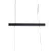 Moderne hanglamp zwart incl. LED 3-staps dimbaar - Boone