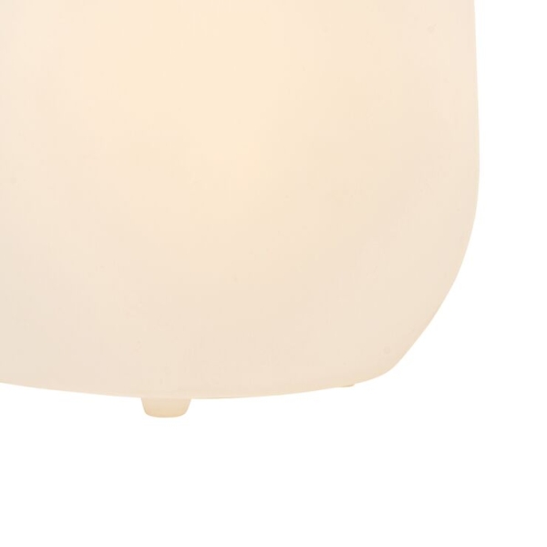 Smart buiten vloerlamp bloempot wit ip44 incl. Wifi a60 - flowerpot