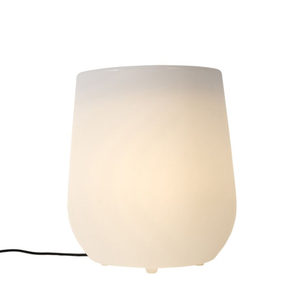 Smart buiten vloerlamp bloempot wit ip44 incl. Wifi a60 - flowerpot