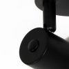 Smart spot zwart met smoke glas incl. Wifi p45 - vidro