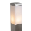 Buitenlamp staal 80 cm met stopcontact IP44 - Malios