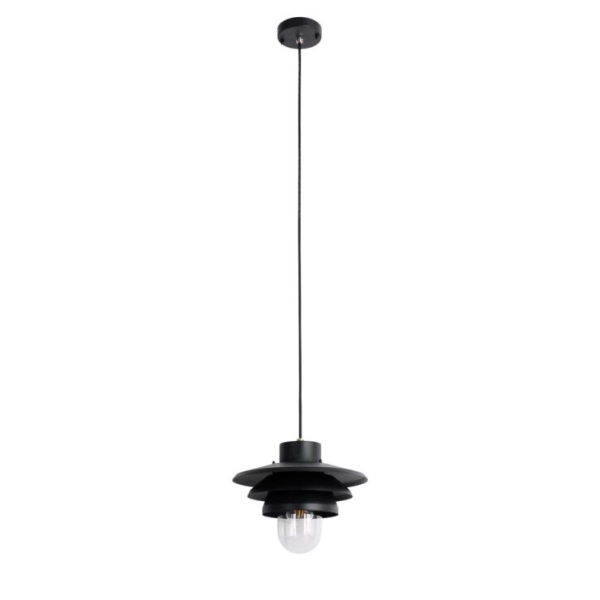 Design buiten hanglamp zwart IP44 - Morty