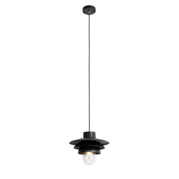 Design buiten hanglamp zwart IP44 - Morty