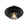 Design buiten plafondlamp zwart IP44 - Morty